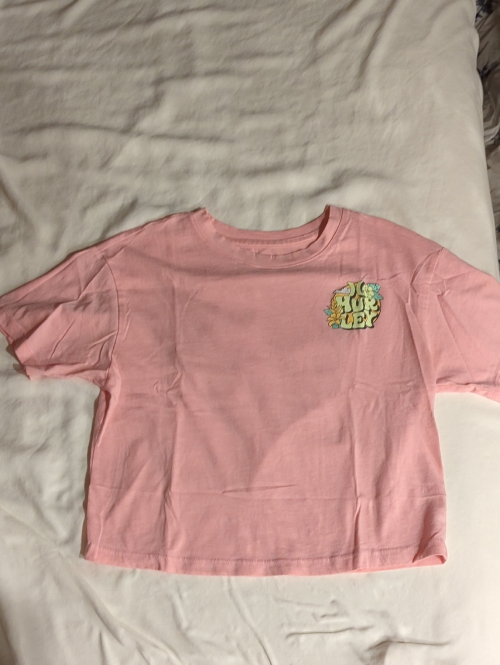 Girls Hurley Cropped Tee